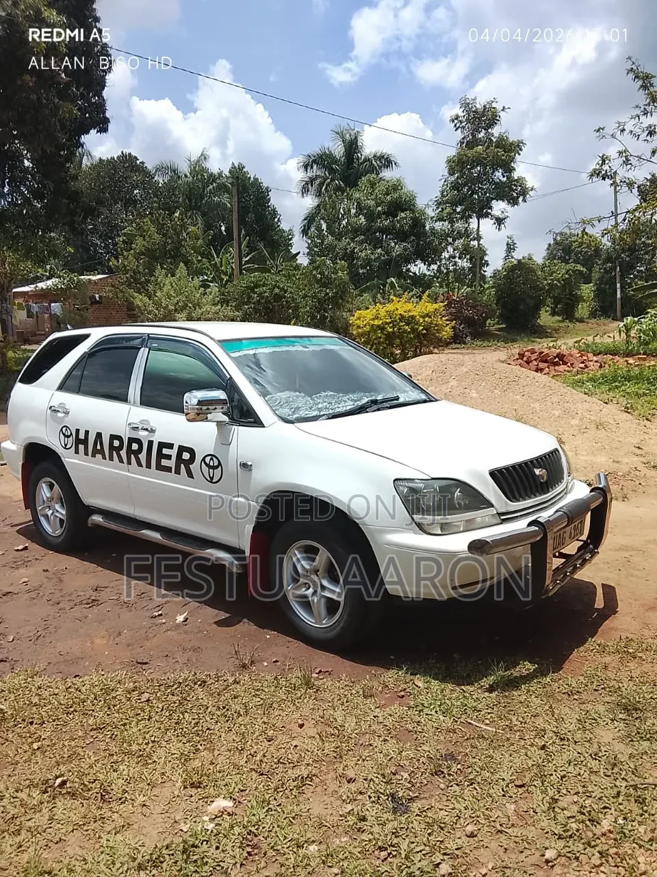 Toyota Harrier 2.2 16V 2002 White