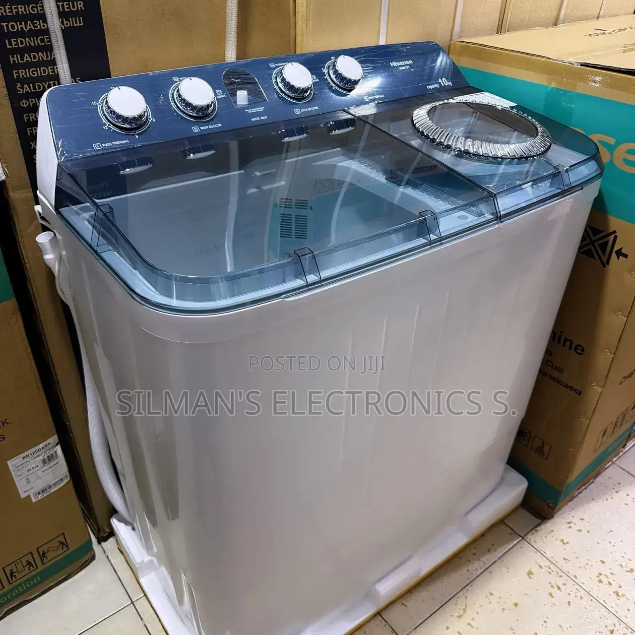 Hisense 10kg Twin Tub Washing Machine