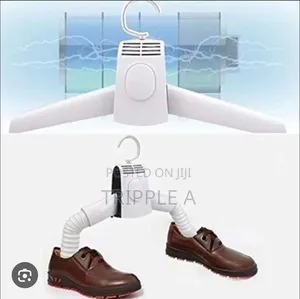 2 in 1 Portable Electric Clothes and Shoe Dryer Hanger