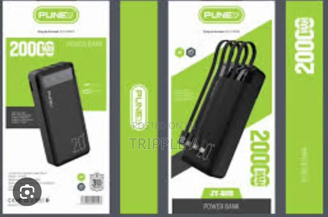 Punex 20000mah Digital Fast Charging Powerbank