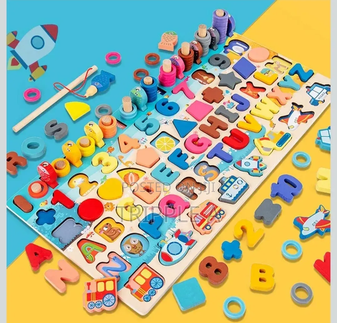 7 in 1 Montessori Kids Educative Puzzle