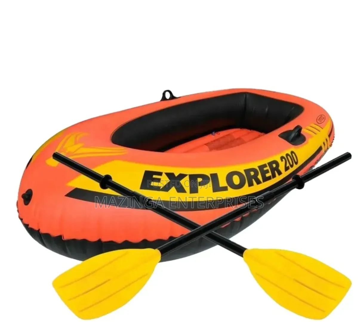 Intex Pvc Explorer 200 Inflatable Boat For 2-3persons 185x94x41cm
