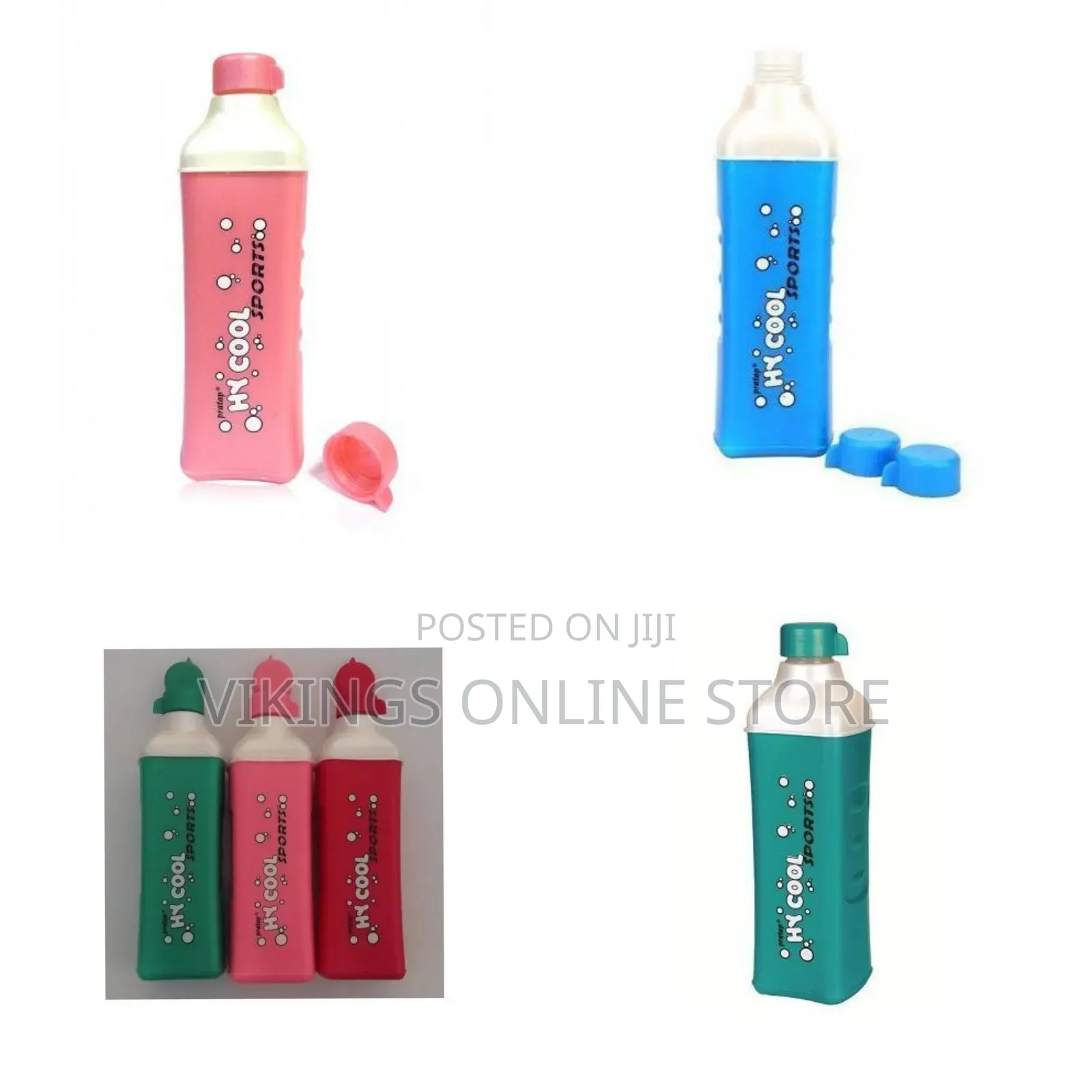 520ml Spillproof Square Insulated Sports Cycling School Water Bottle