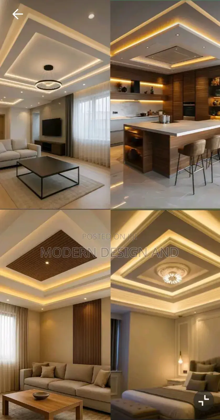 Gypsum Ceiling Designs at Standard Homes