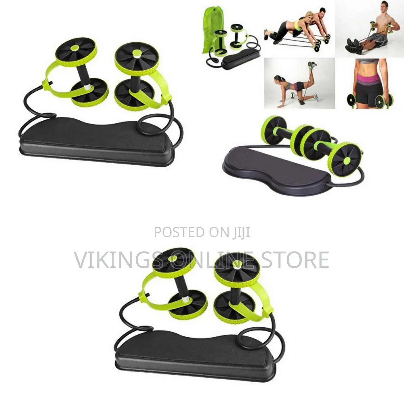 Revoflex Xtreme Abdominal Muscle Exercise Trainer, Green
