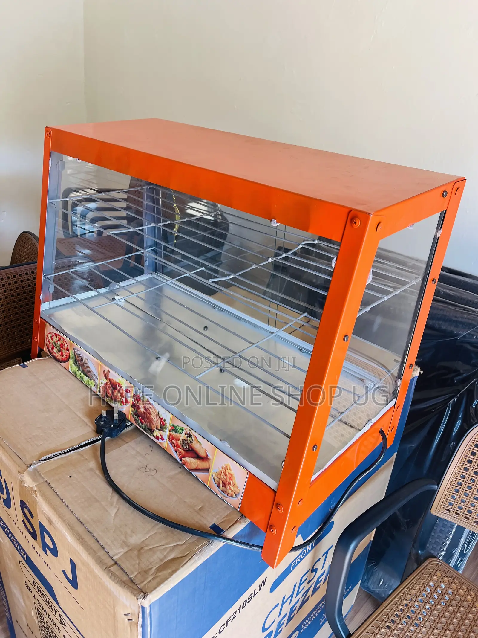 Brandnew Fast Heat Display Food Warmer With Lights
