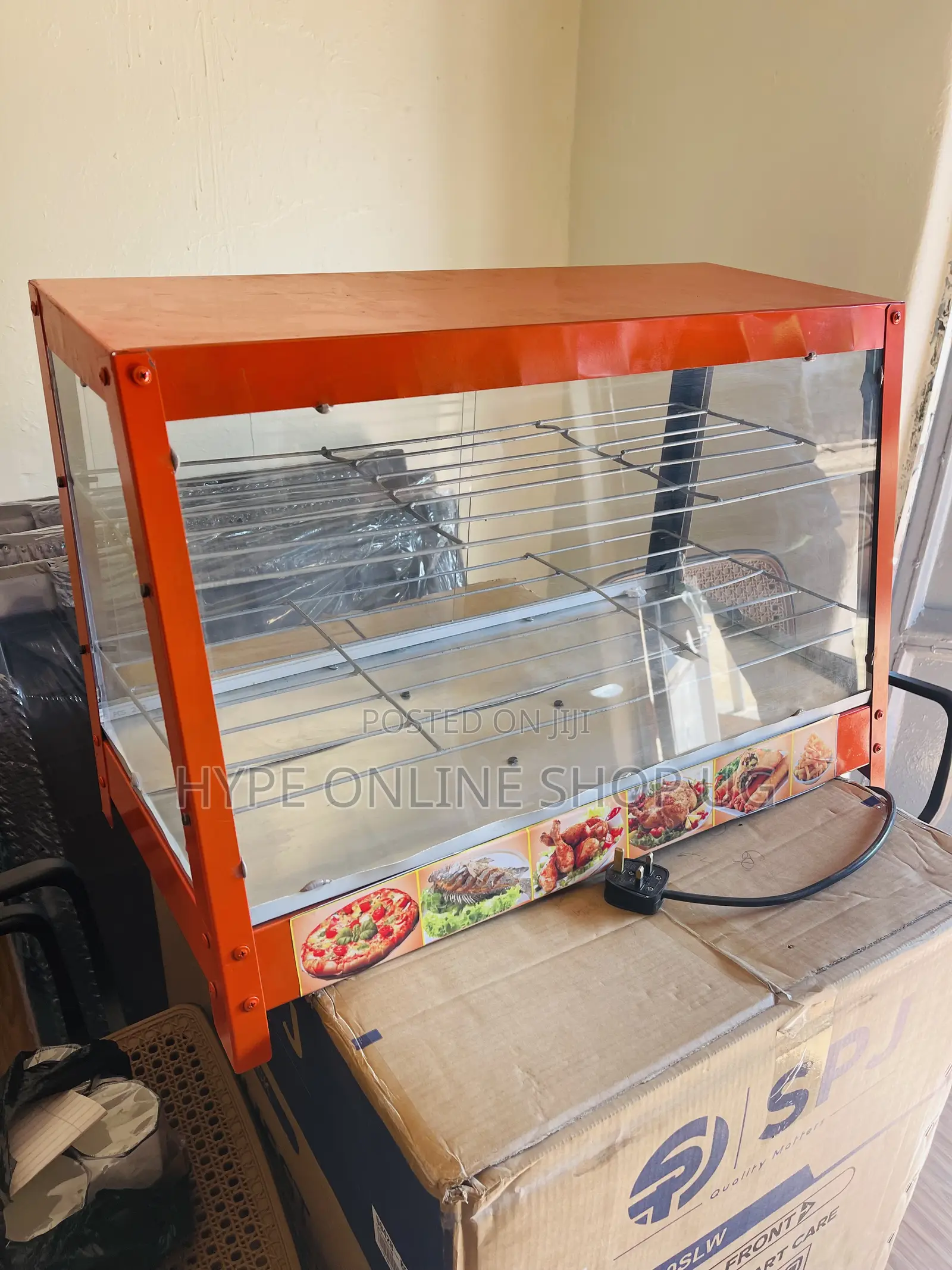 Brandnew Fast Heat Display Food Warmer With Lights