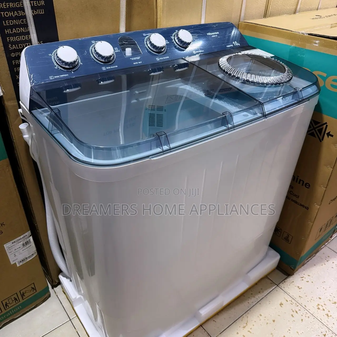 Hisense 10kg Twin Tub