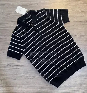 Stripped Knitted T-Shirts