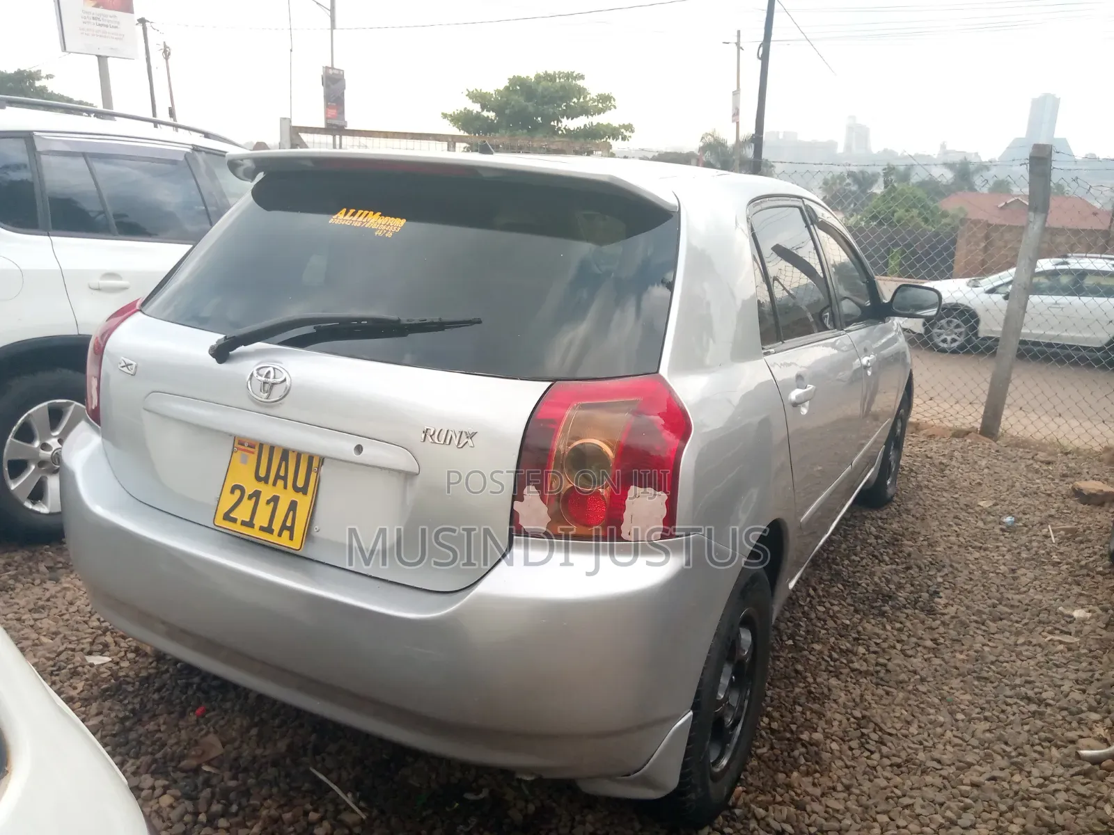 Toyota Allex 2003 Silver