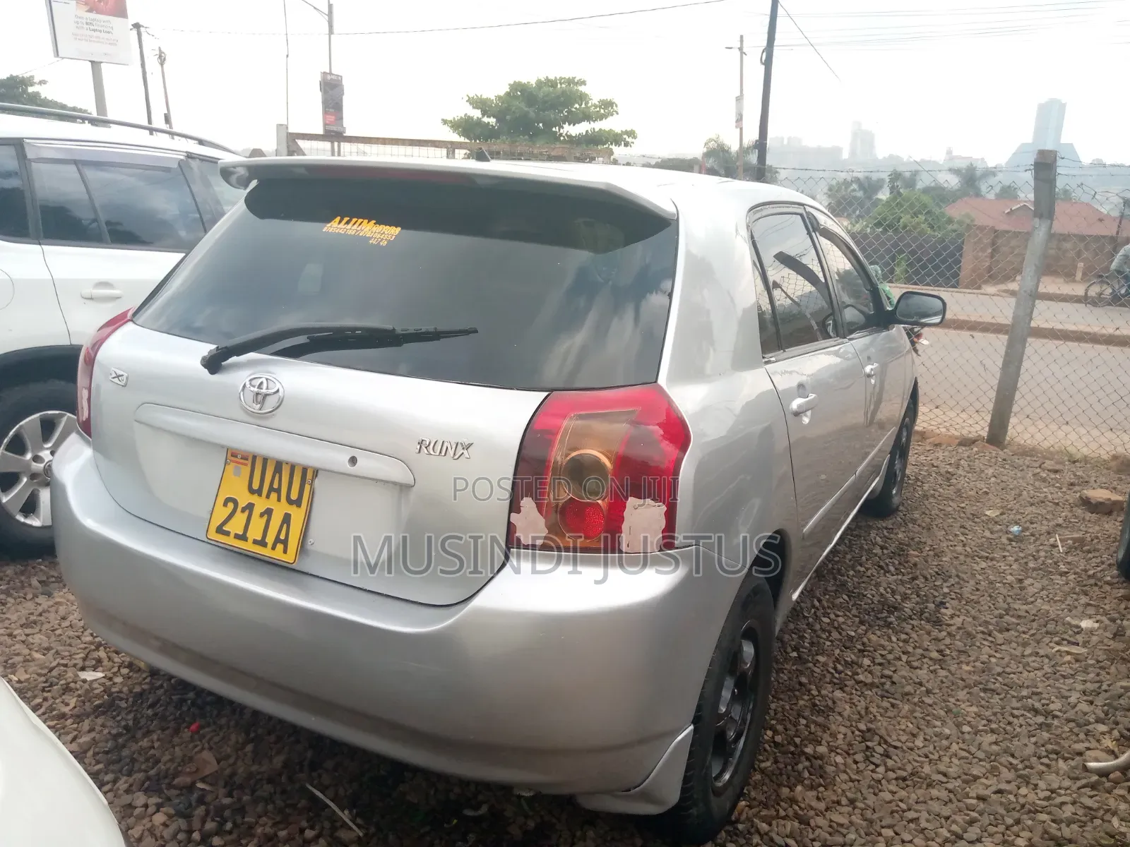 Toyota Allex 2003 Silver