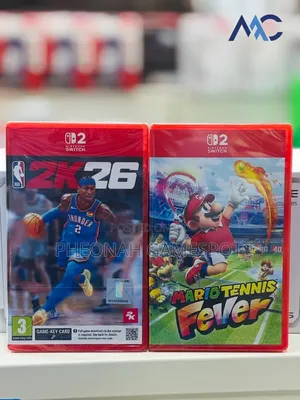 Nba2k26 and Mario Tennis Fever Games for Nintendo Switch 2