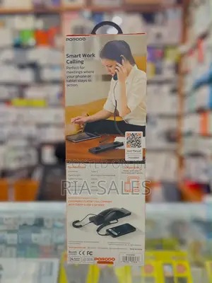 Porodo Classic Retro Phone Headset With Type-C Connector