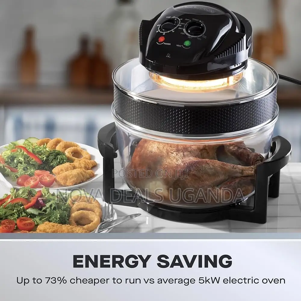 Sokany 13l Halogen Air Fryer Oven With Extender Ring– Large Family