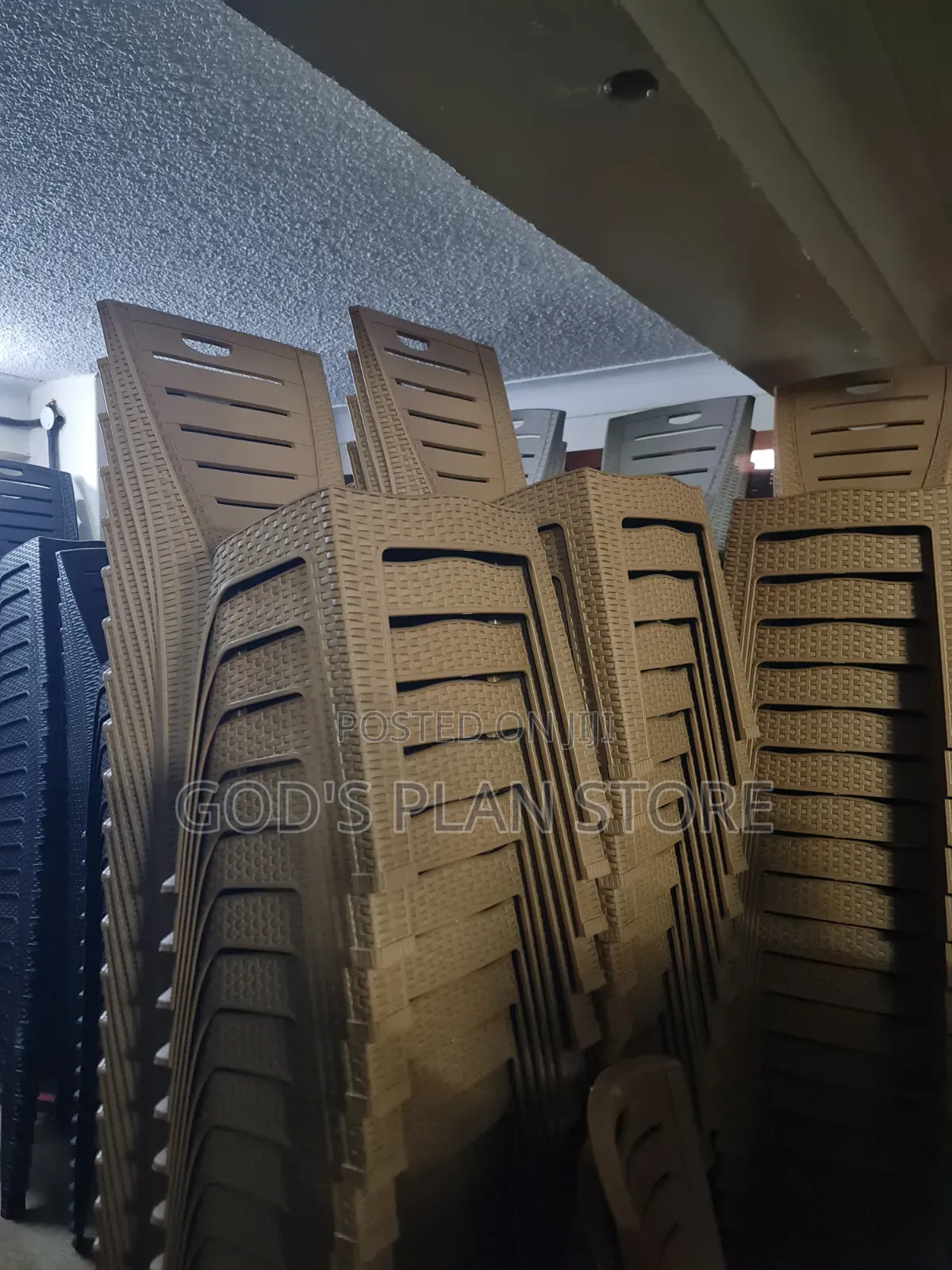Engornomic Stackable Matted Garden Bar Plastic Chairs Plastic Chairs