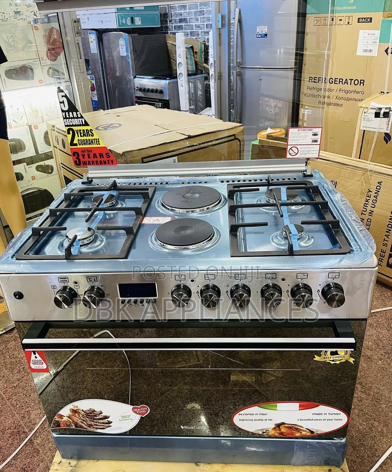 Blueflame 4gas 2electric Cookers (60*90)Cm