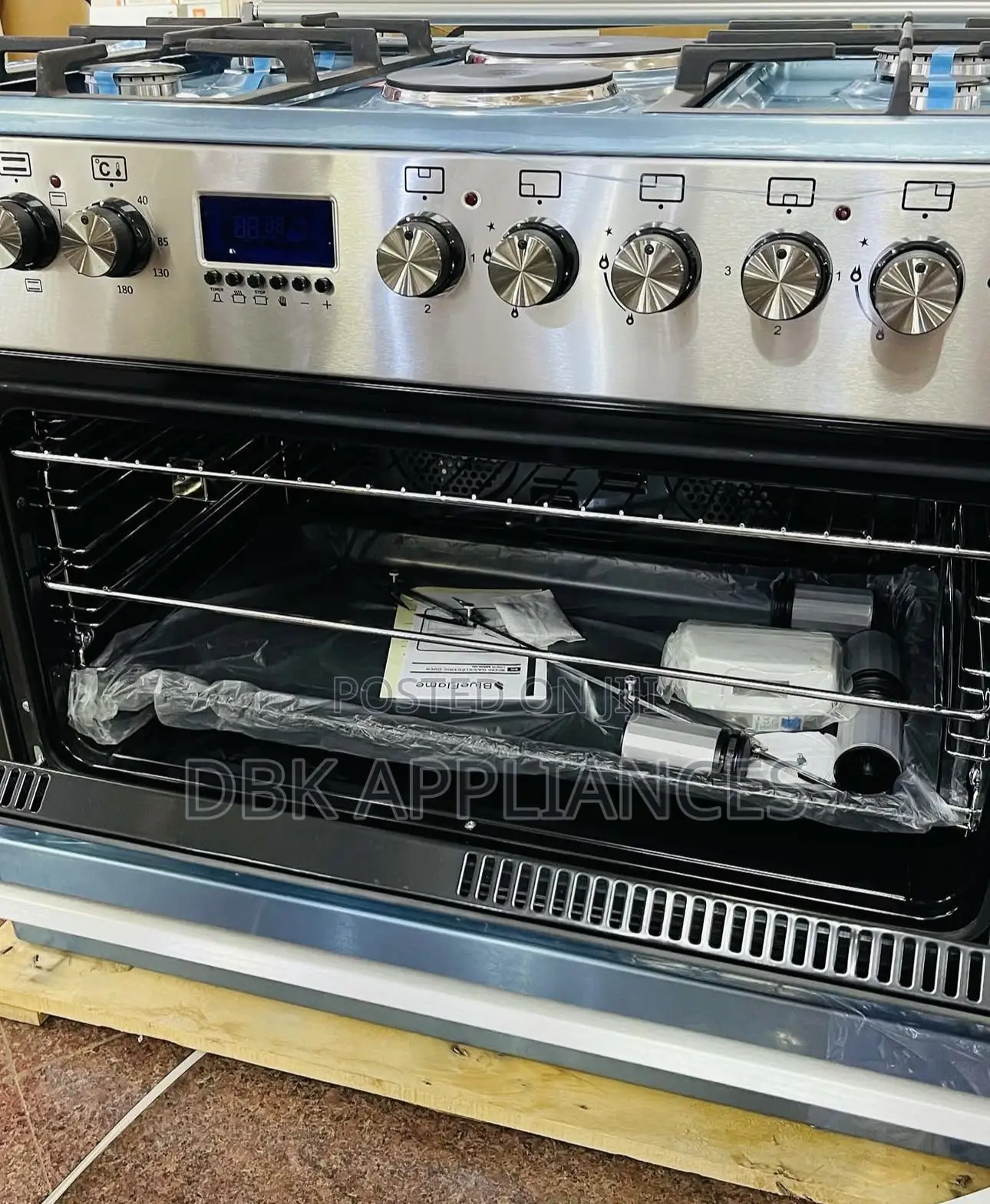 New Blueflame 4gas+2electric Cookers With Timer