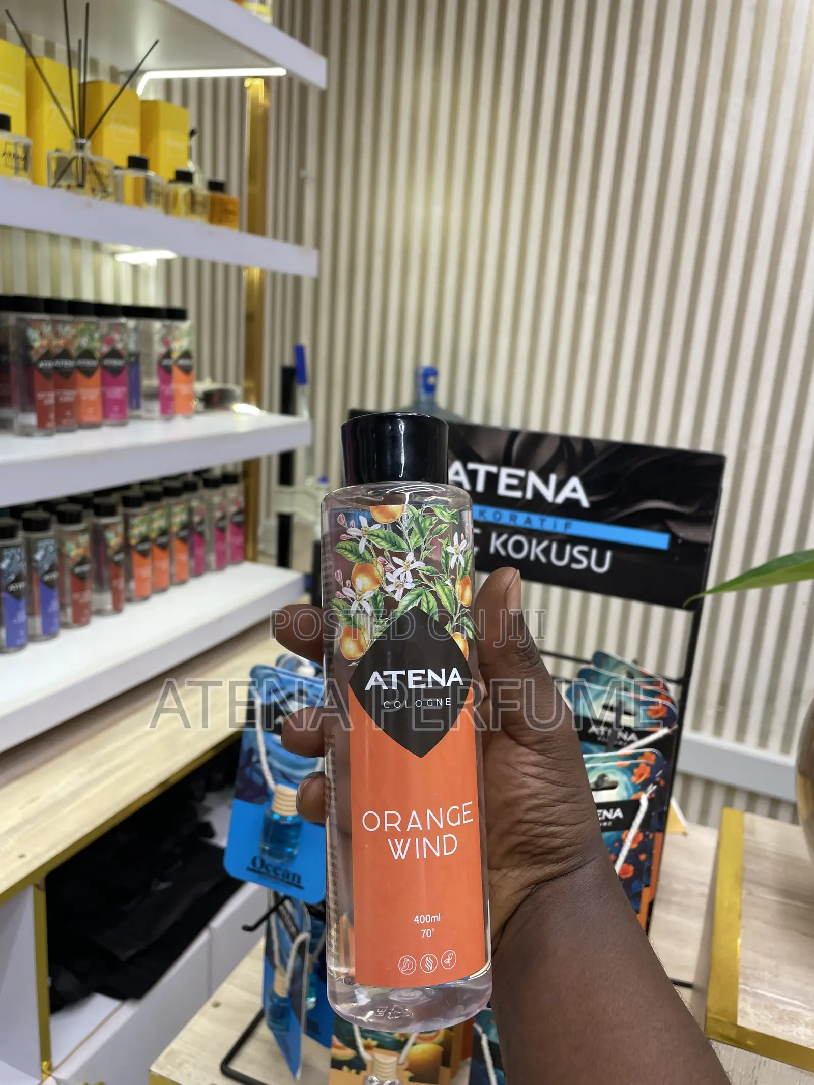 Orange Wind Kolonya Kampala | Fresh Citrus Turkish Cologne