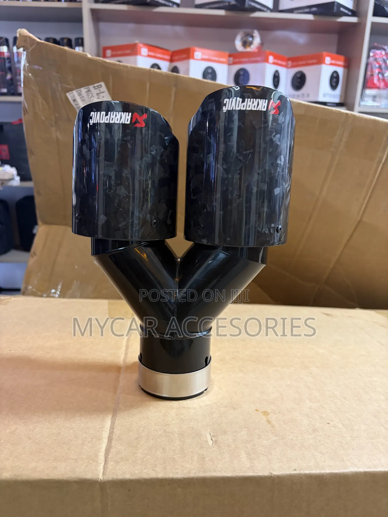 Double Exhaust Muffler