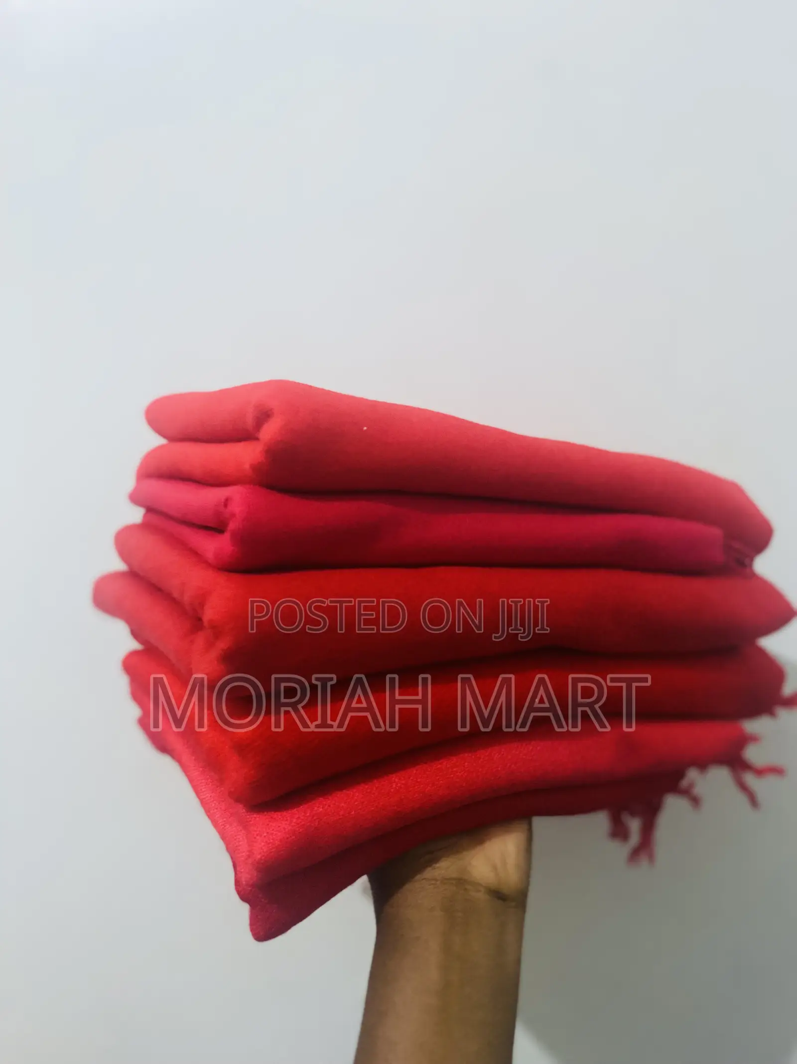 Plain Red Scarf