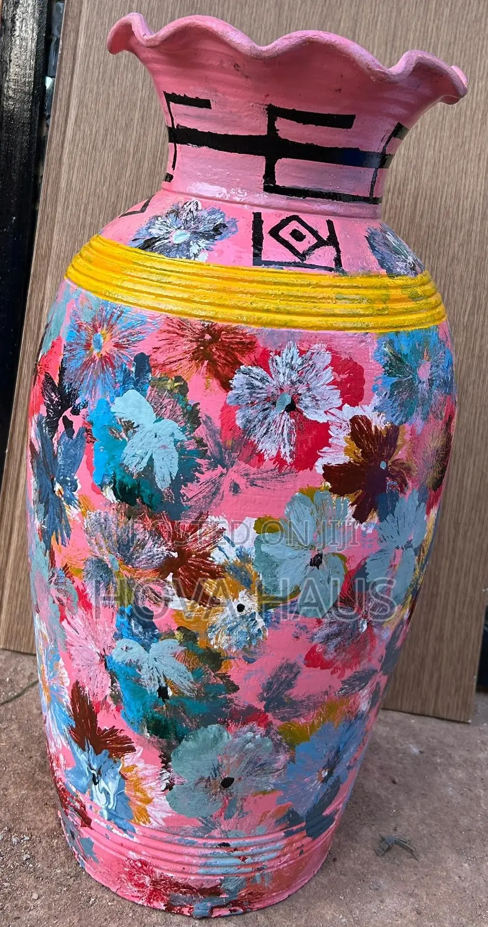 Floral Pink Vase