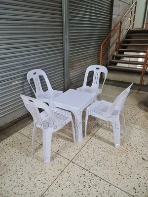 Ever Plastic Bar Chairs and Table Plastic Chairs and Table