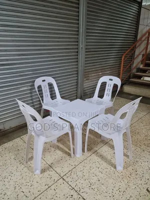 Ever Plastic Bar Chairs and Table Plastic Chairs and Table