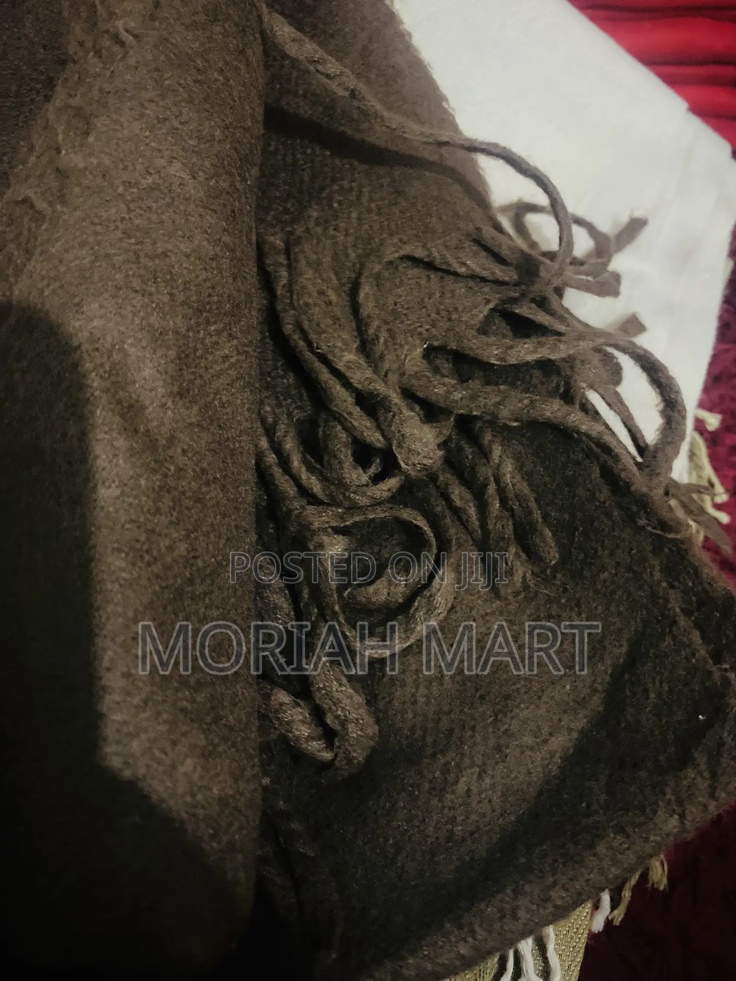 Beige Scarf Brown Scarf