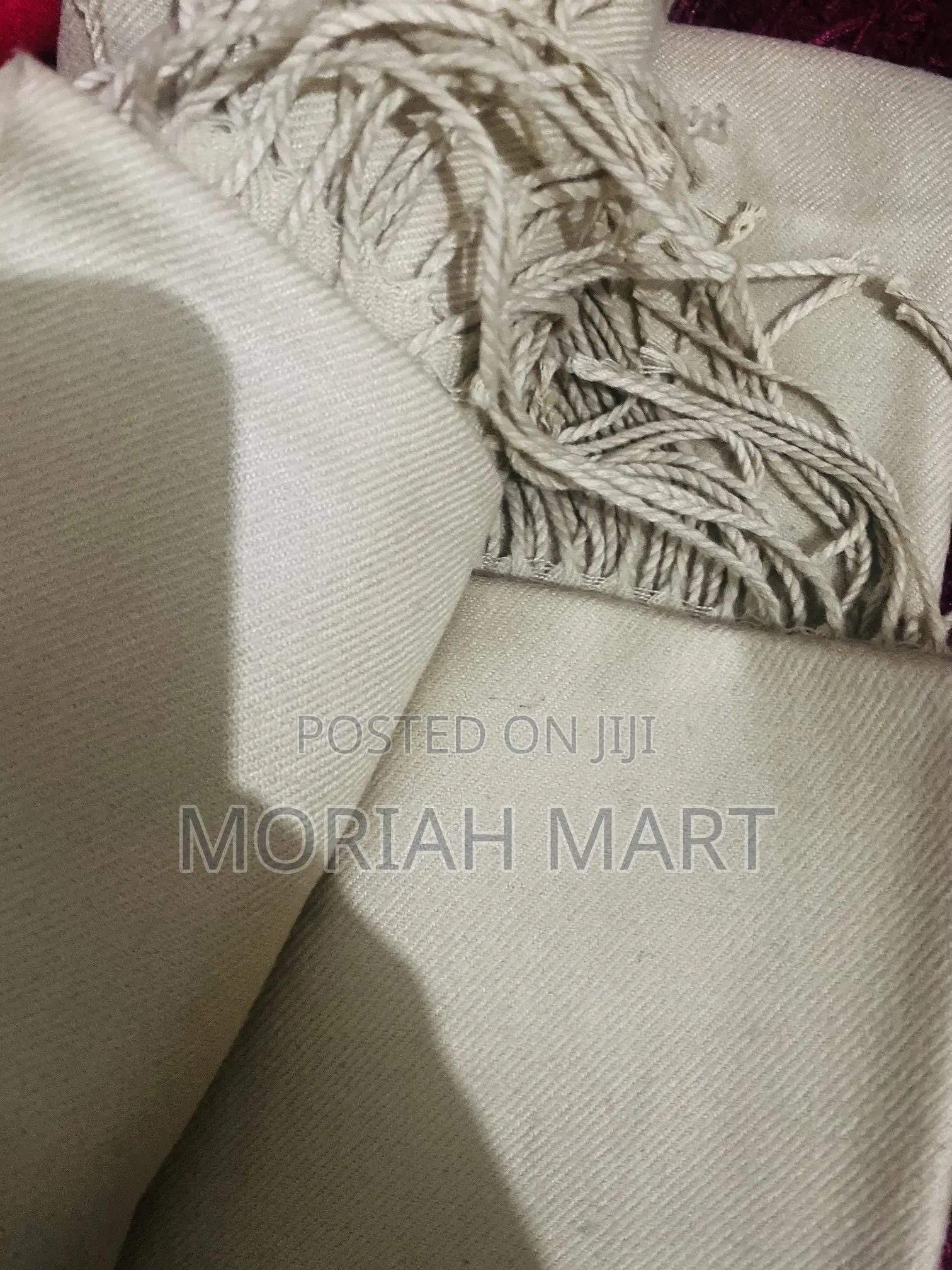 Beige Scarf Brown Scarf