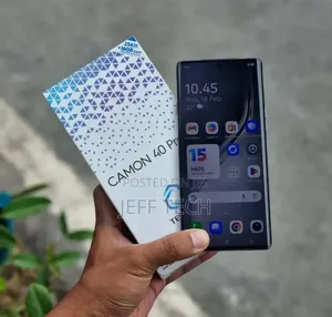 New Tecno Camon 40 Pro 5G 256 GB Black