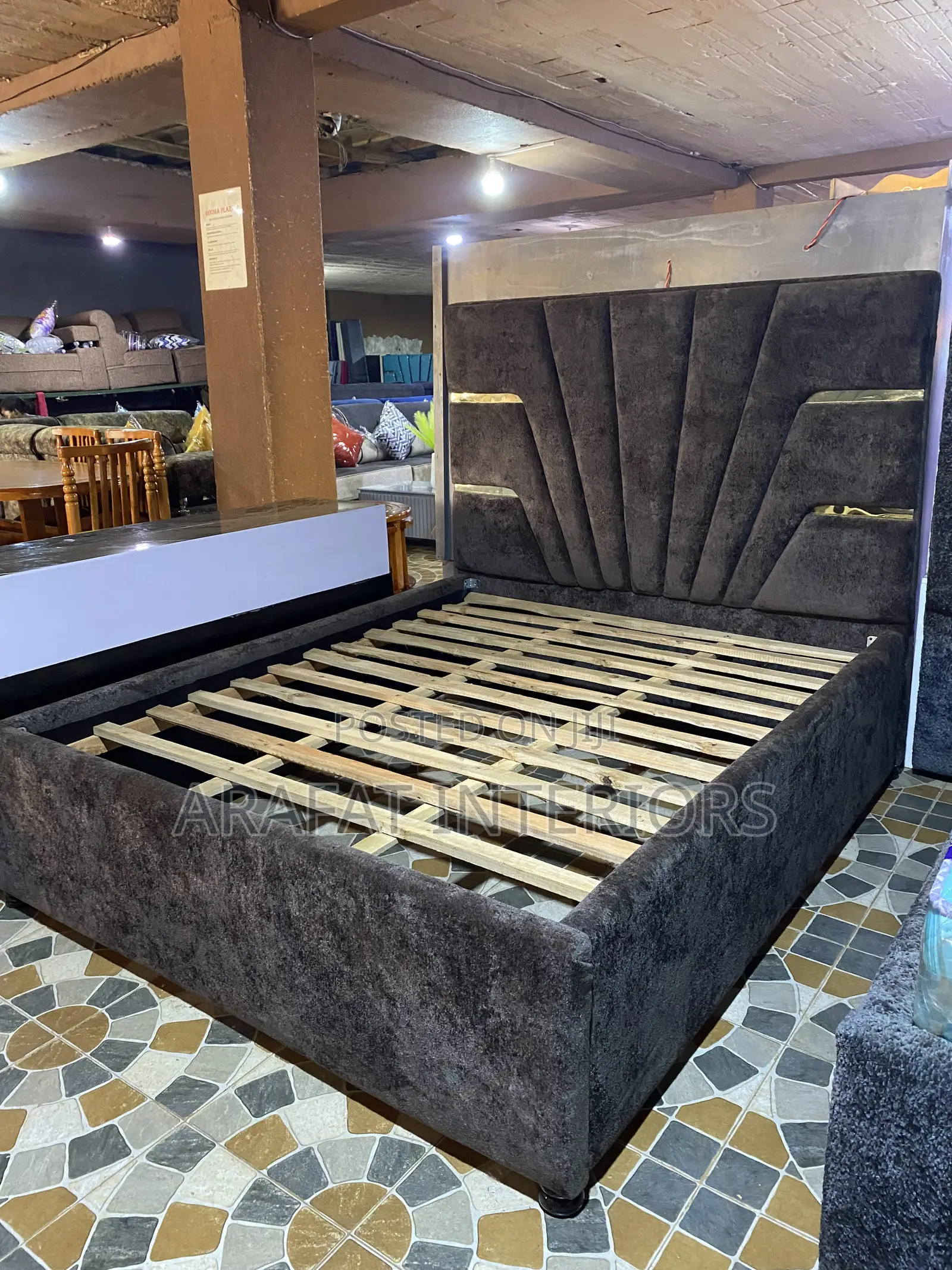 Statement Piece Velvet Bed