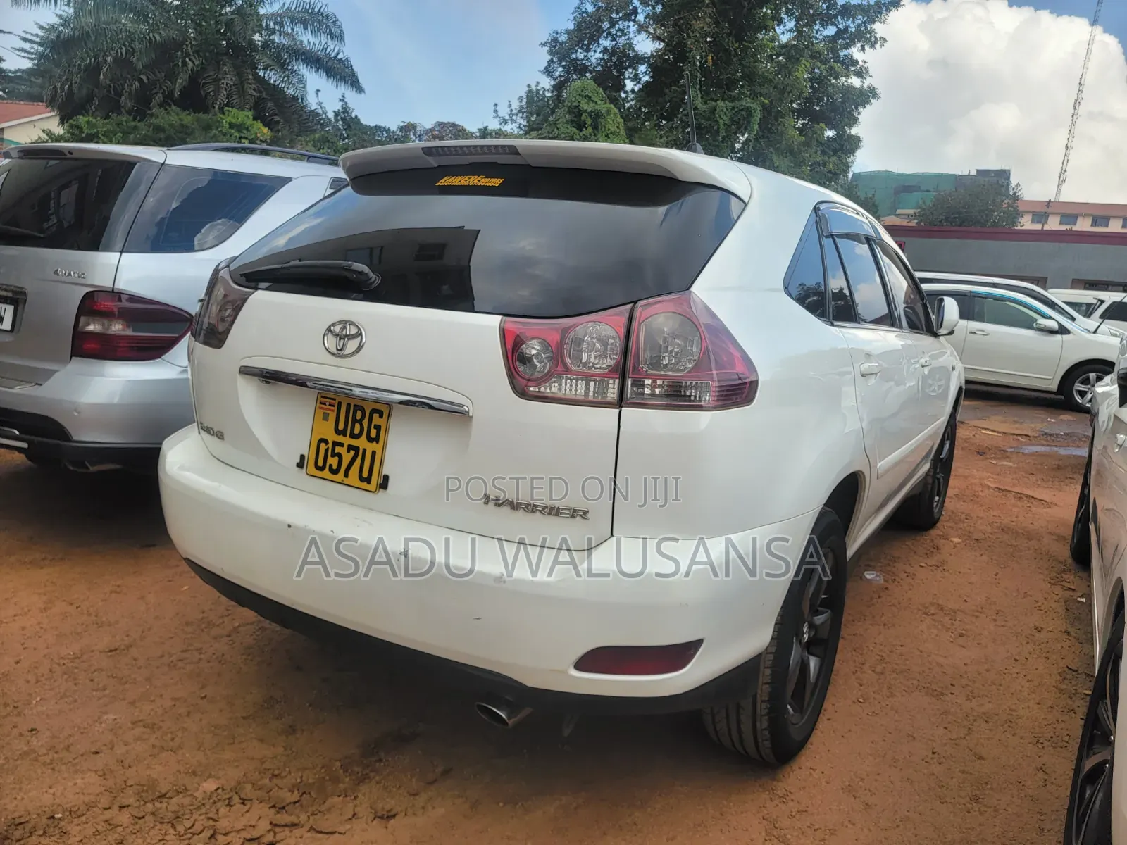 Toyota Harrier 2008 White