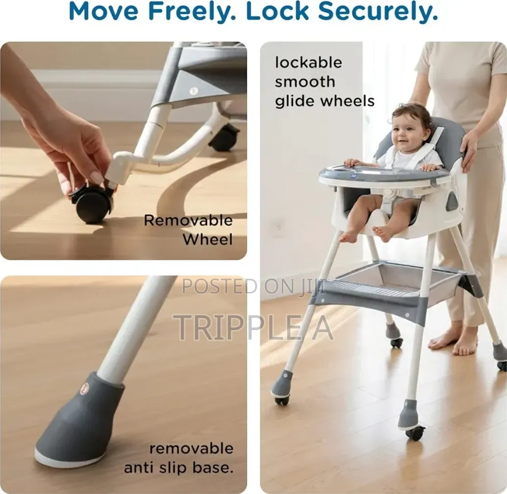 4 in 1 Convertible Baby High Chair
