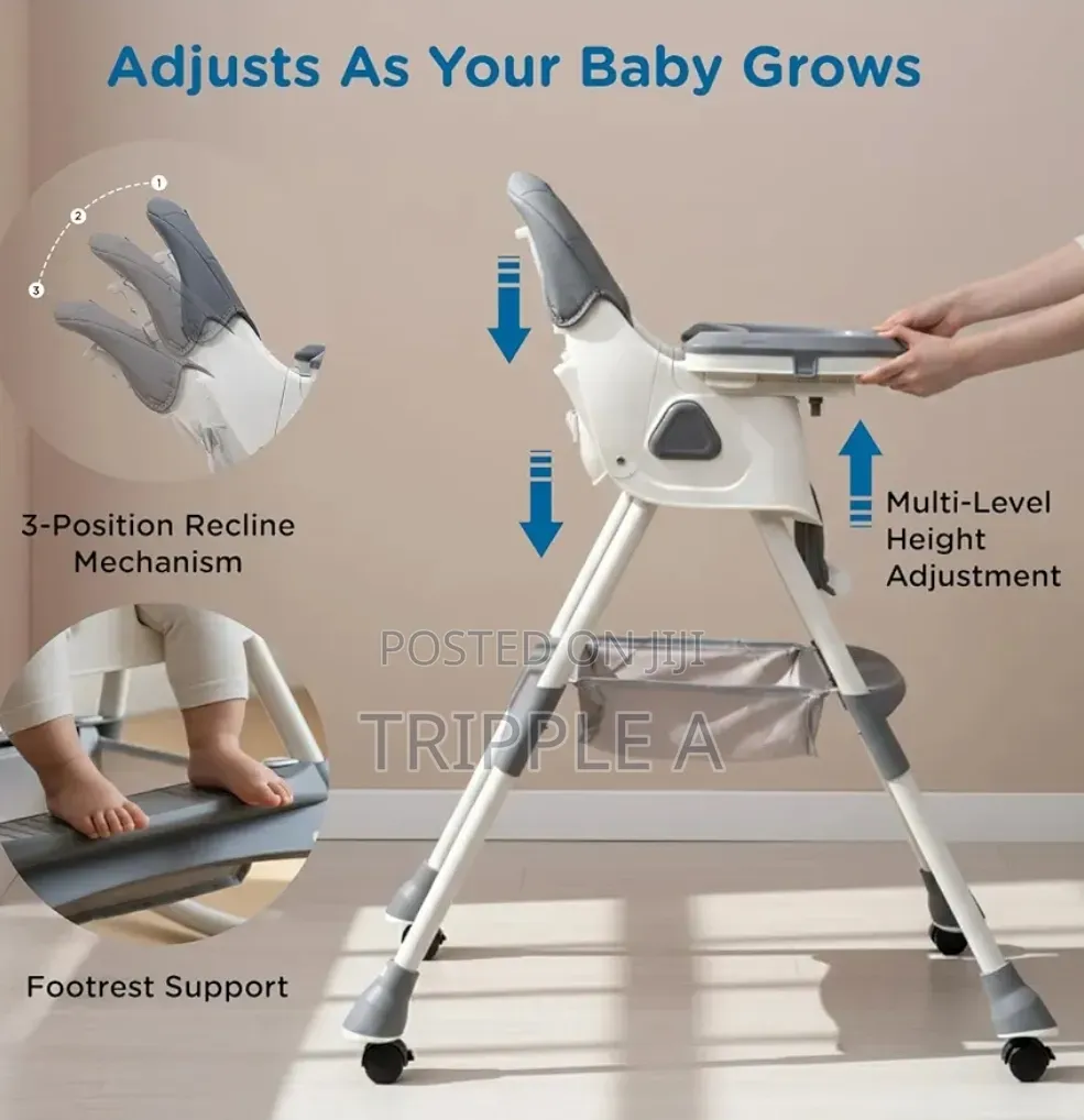 4 in 1 Convertible Baby High Chair
