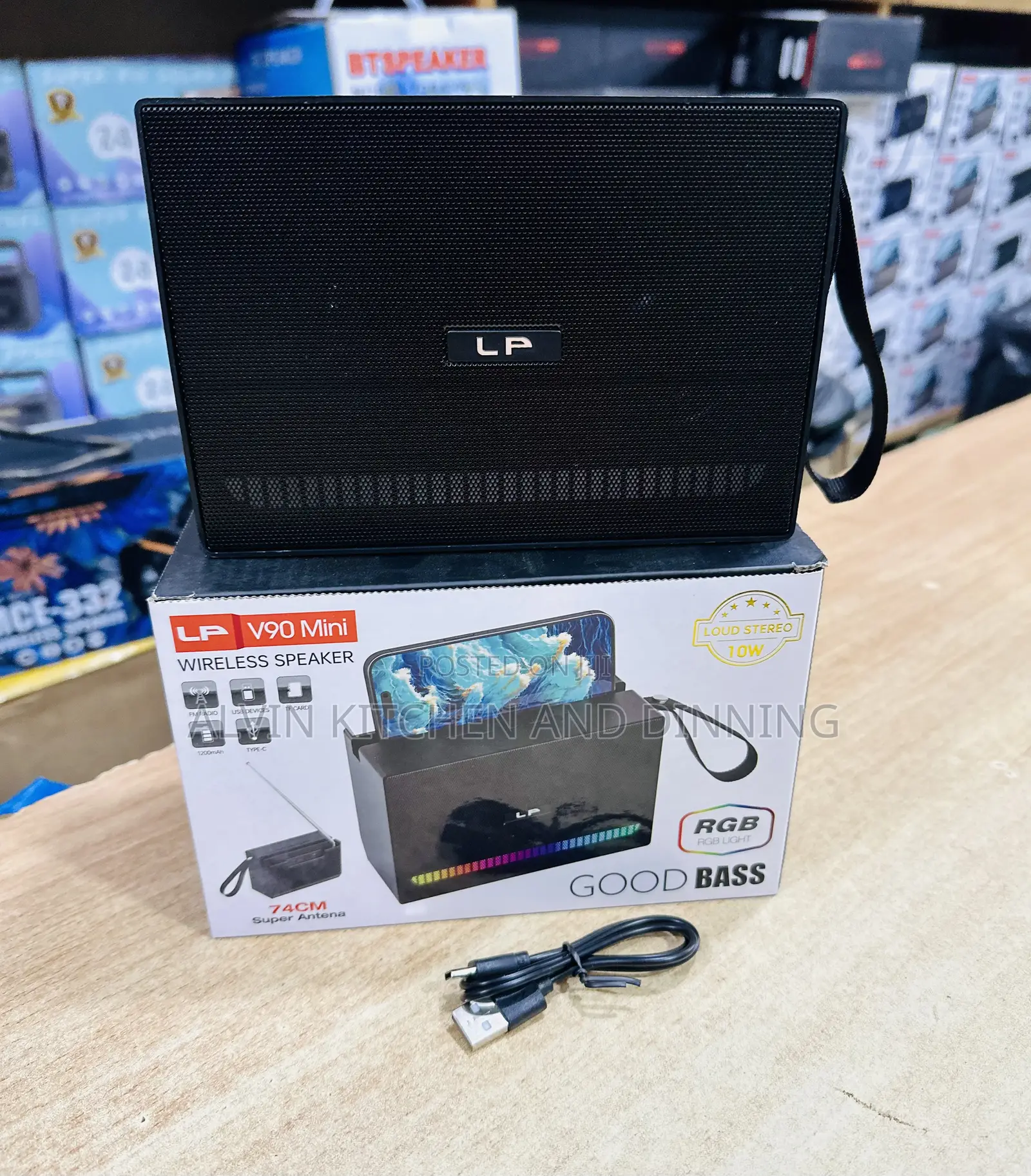 Wireless Speaker With Radio