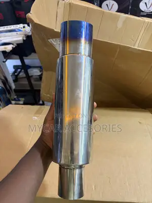 HKS Universal Stainless Hi Power 130mm Titanium Sound Muffler