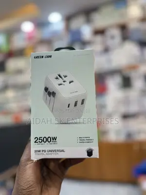 Green Lion 20w Pd Universal Travel Adapter