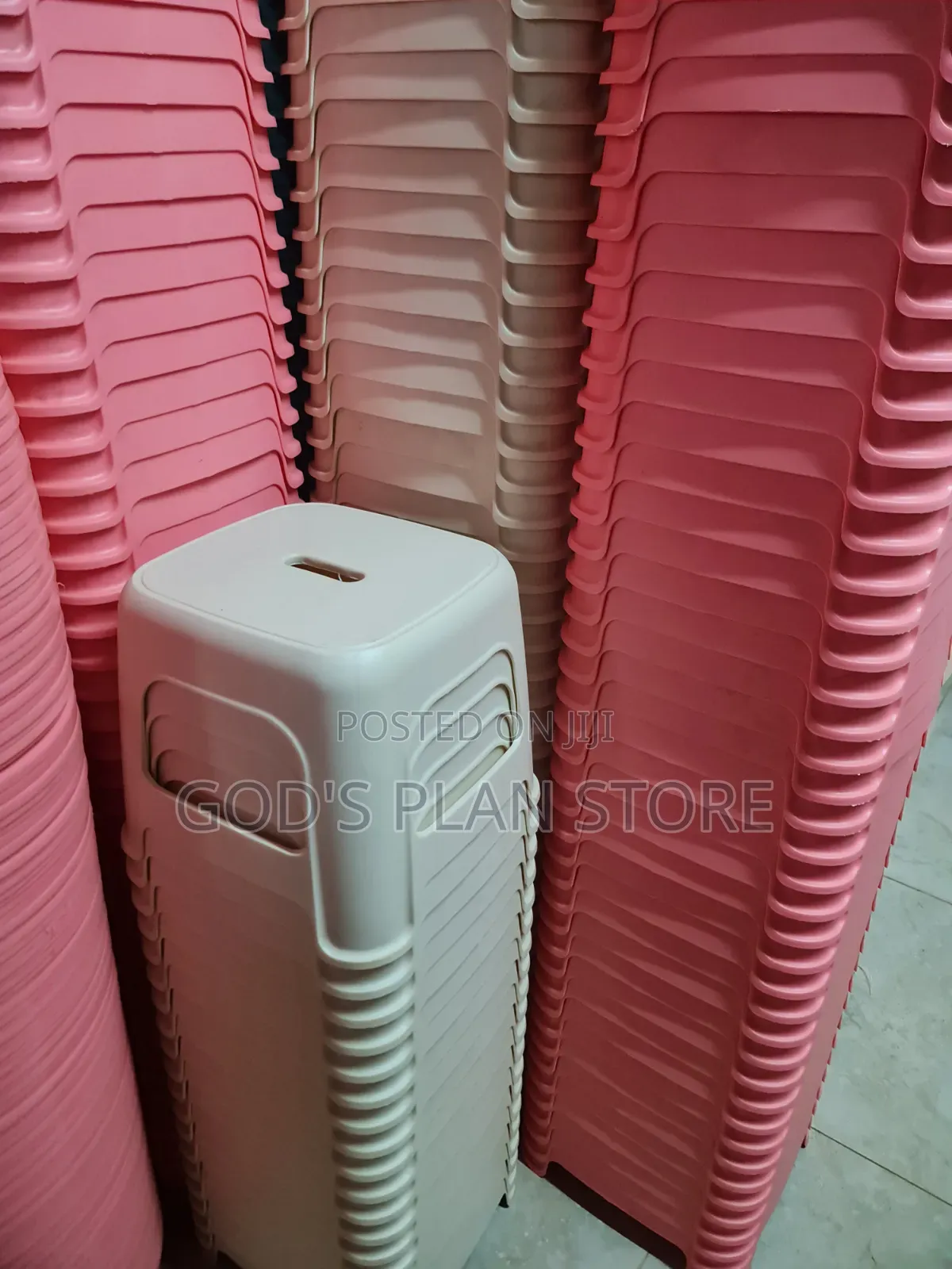 Creamy Kids Plastic Stools Plastic Stools