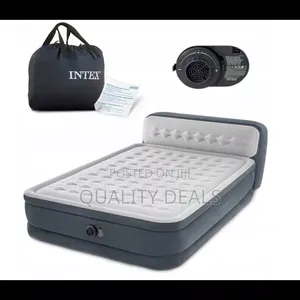 5*6 Intex Air Mattress With Head Board