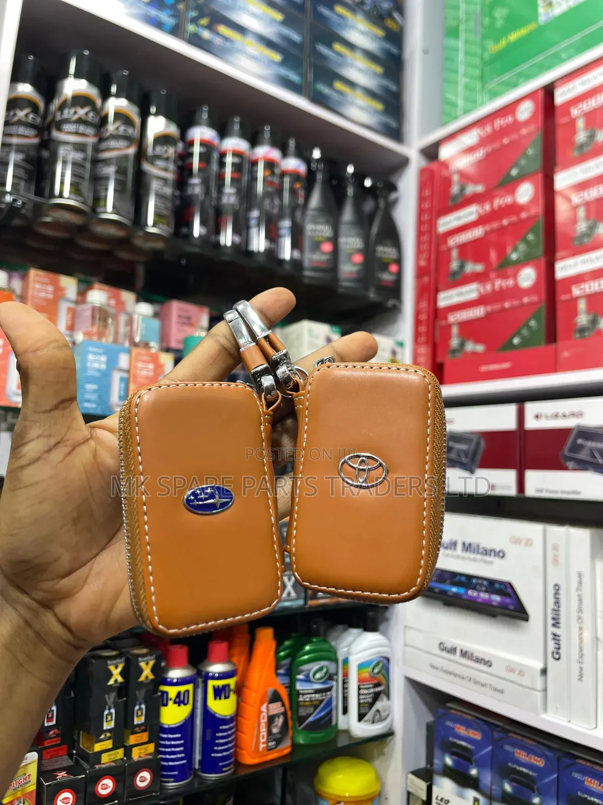 Car Key Leather Bags