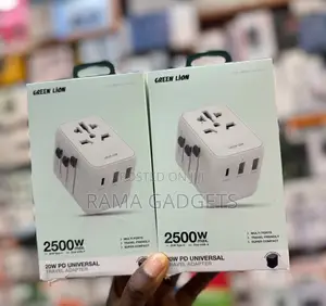 Green Lion Pd Universal Travel Adapter Featuring Multi-Port