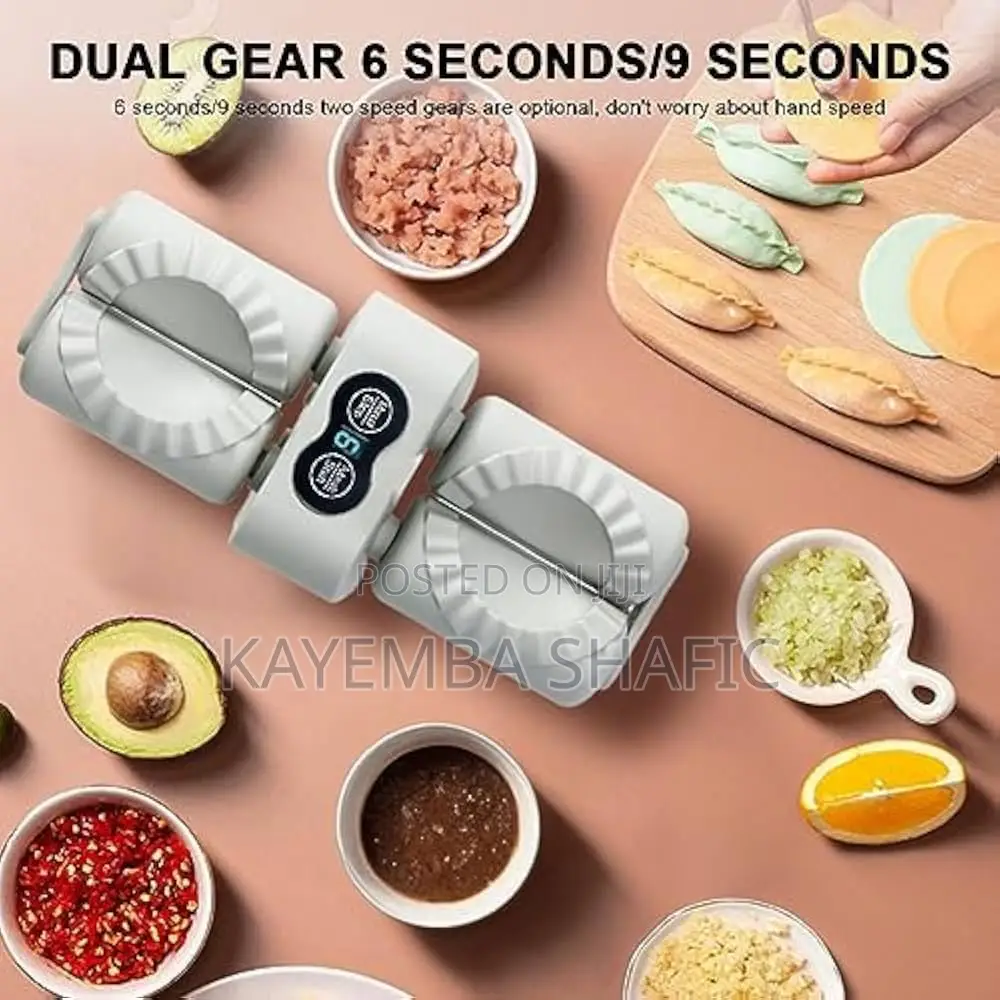Wanhengda Electric Double Head Dumpling Maker Machine