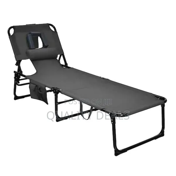 Portable Foldable Camping Chair Bed