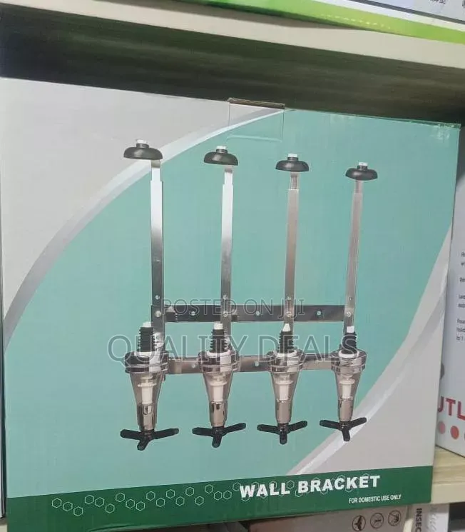 Wall Mount 4 Shot Bar Butler