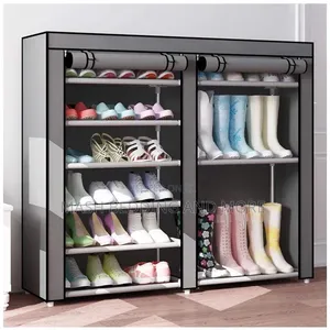 Double Layer Dustproof Shoe Rack