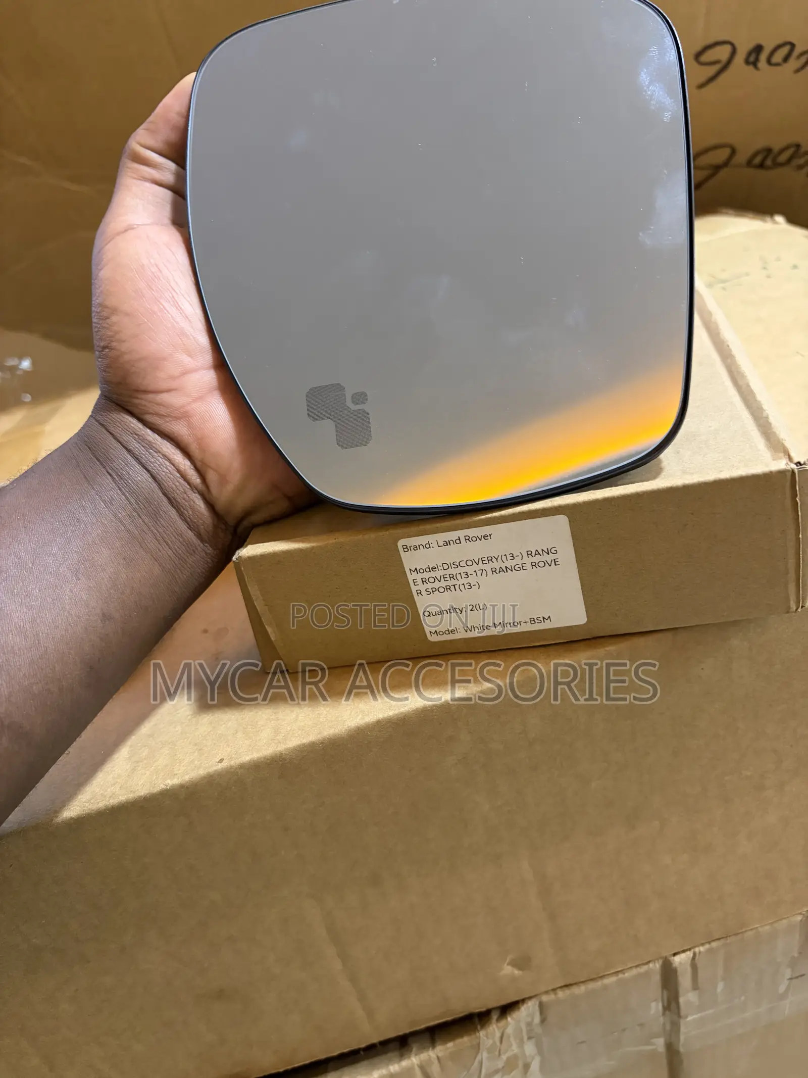 Side Mirror Plates for Range Rover Sport