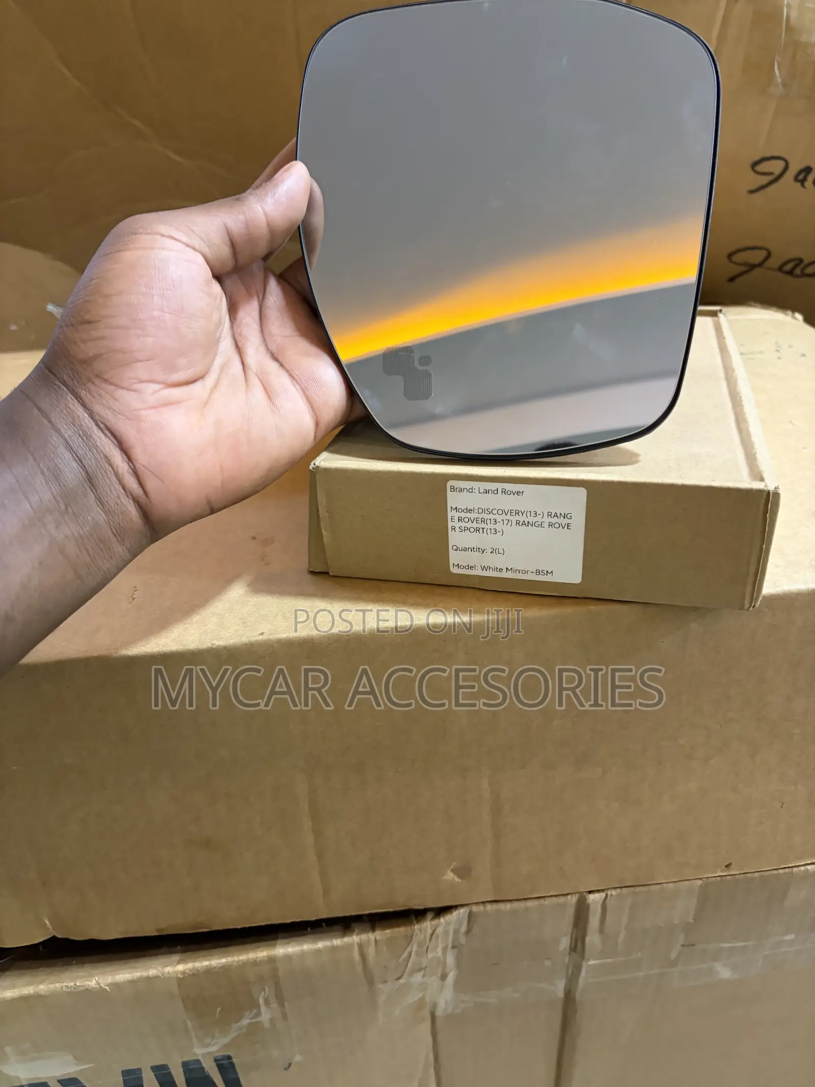 Side Mirror Plates for Range Rover Sport