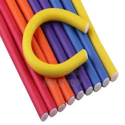 30 Pieces Flexible Curling Rods Twist Foam Hair Rollers Soft Foam