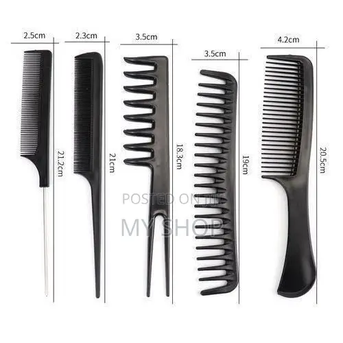 Hair Dryer Professional Fast Heating Hot and Cold + Free Set of Comb