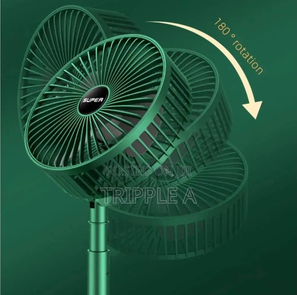Foldable Rechargeable Electric Desk Fan